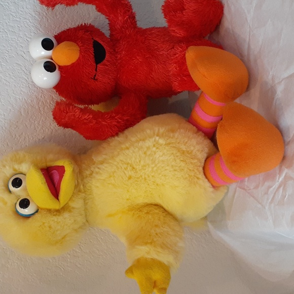 Sesame Street Big Bird & Elmo (used, but still working and talking) - Picture 4 of 5